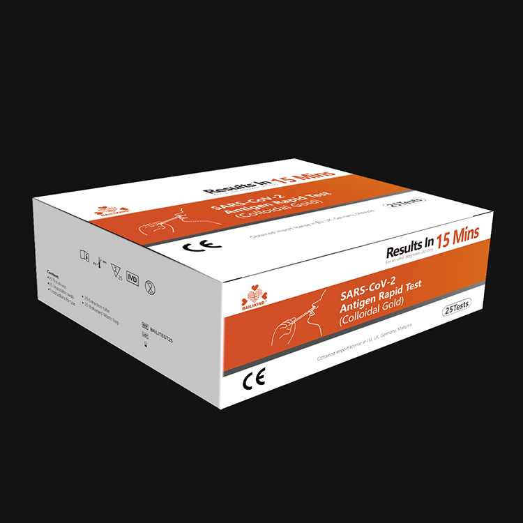 SARS-CoV-2 एन्टिजेन र्‍यापिड टेस्ट (कोलोइडल गोल्ड)